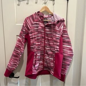 NWOT Marmot Striped Hooded Jacket